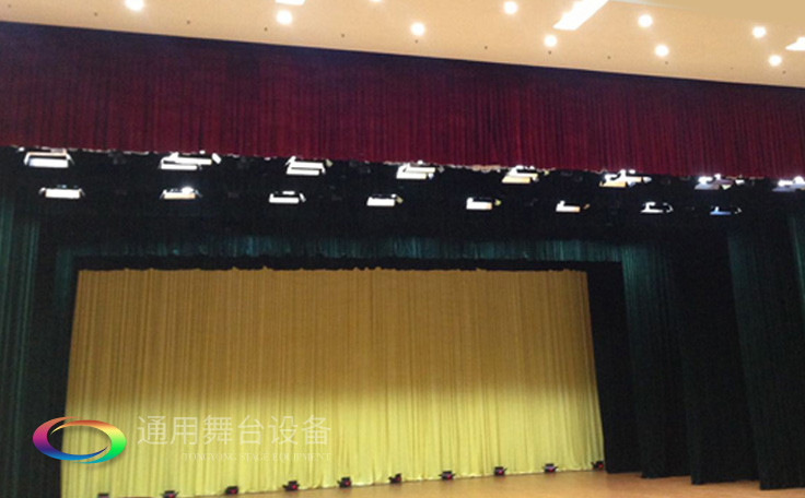 進口高密雅麗絨B1級防火阻燃舞臺底幕 尺寸、顏色接受定制
