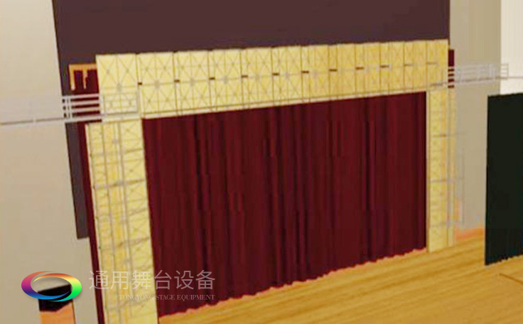 防火隔離幕Safety curtain——舞臺、觀眾廳分隔 阻斷火源及有害煙氣的擴散